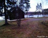 Vuokatti log cabins by the lake