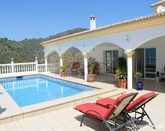 Beautiful Villa with views overlooking the sea in Torrox
