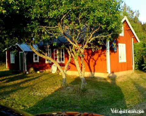 stuga i  uppländsk lantlig idylll uthyres