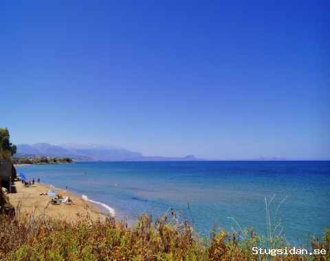 Crete at the beach of Chrisi Amo