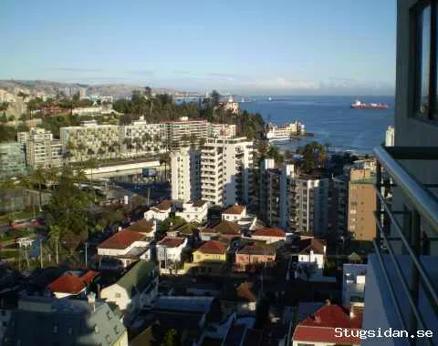 Viña del Mar centrum 100 mt till stränderna och Casino.Jul,Nyårs afton,jan,feb