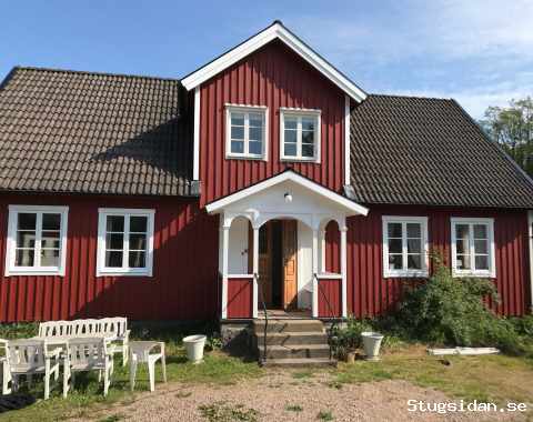 Hus i skogen nära Luhrsjön