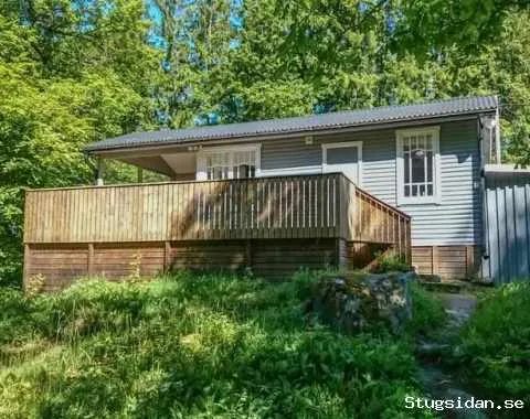 Ferienhaus Backstugan mit Seeblick und WLAN