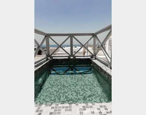 I&#974;:  APARTMENT WITH VERANDA AND SEA VIEW, Kastelli, Emporio, Santorini