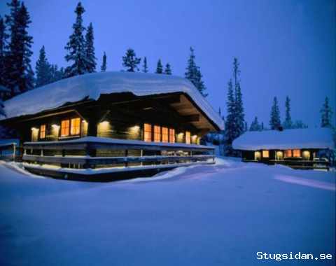 Mysig timmerstuga i Funäsdalen v15, 18, 24, 28,29, 35