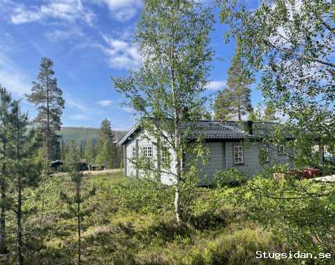 Mysig timrad fjällstuga m bastu & öppenspis