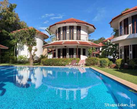 Hus nära golf och bad i Paradiset Mango Spa & Resort i Hua Hin