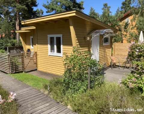 Gäststuga Åhus Skåne uthyres fr 600:-/dygn.