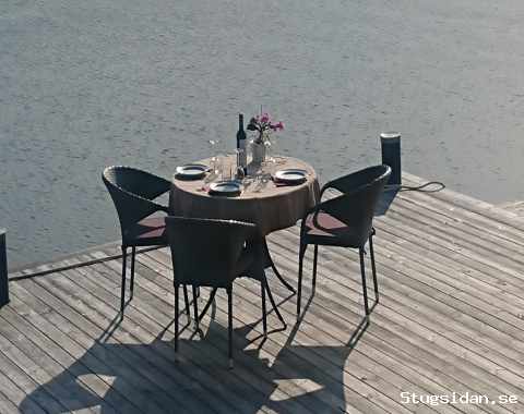 Am Meer, privaten Kai in Bohuslän Sweden