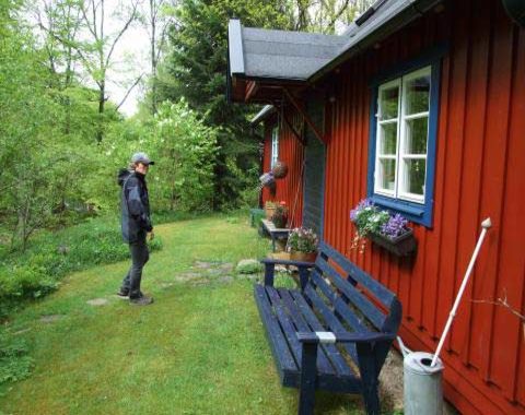 Charmigt torp nära sjön Immeln i nordöstra skåne