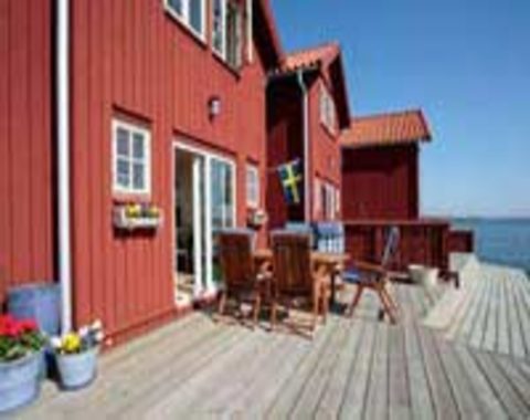 Exklusive sjöstuga
