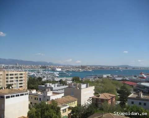 Bo vid hav och stad i Palma de Mallorca