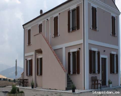 Schönes Landschaft Villa an der Adriaküste