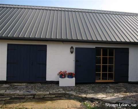 Renoverad lada på Österlen med havsutsikt