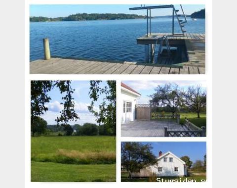 Hus/Stuga med stor tomt, nära hav, bad och Unda camping på Västkusten