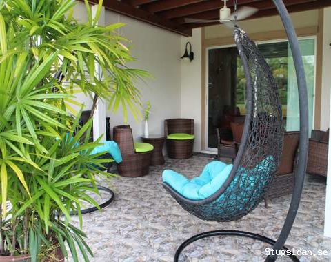 Fin villa i nybyggt område