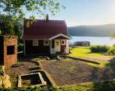 Idyllisches Haus am schnen Badesee