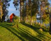 Cozy log cabin at the lake with CAN...