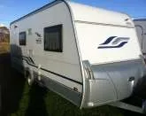 Camping in Schweden, Halland, Haverdal - Husvagn / husvagnar att hyra