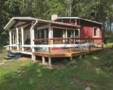 Mysig stuga för 4 personer med priv...