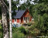 Cottage in Sweden, dish & washing machine. fishing, boat, kamin