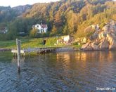 Schne, charmante Haus direkt am Meer, mit eigenem Strand und Pier in Bohusln