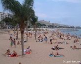 Cannes - moderne 2 roms med herlig vestvendt balkong!