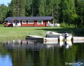 Charming timberlodge on a huge beac...