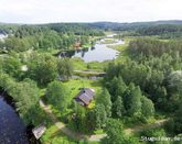 Stuga Filipstad vid Saxå GK, Golbil Älv,Sjö,bad skog med svamp
