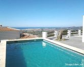 Andalusische Villa mit Blick auf das Mittelmeer in Vlez-Mlaga